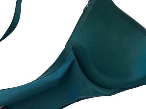 Victorias Secret Bra Very Sexy 32B Teal Lingerie Green Push Up - Thumbnail 7
