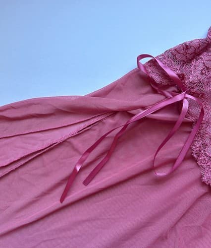 Small Avid Love Nighty Nightgown Lingerie Sleep Wear Panty Matching Set NWT - Thumbnail 9