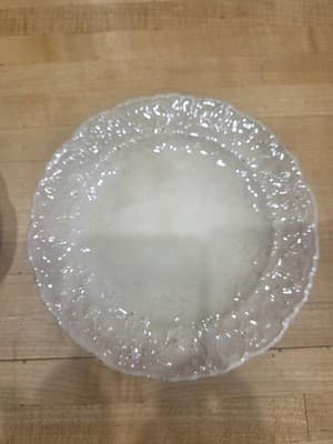 Vintage Pope Gosser Rose Point China Plates Platter Lot AS IS Crazed - Thumbnail 5