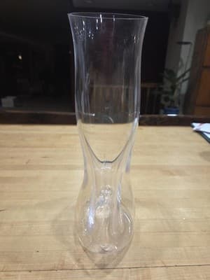 Lenox Tuscany Classics Pierced Crystal Pitcher Clear Donut Hole Decanter 12" - Thumbnail 5
