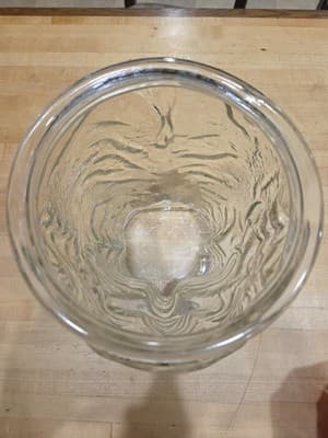 Vintage Fenton White Opalescent Glass Bell Whitton Pattern West Virginia 6.5" - Thumbnail 4