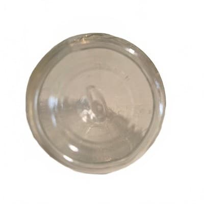 Vintage Clear Glass Globe Coin Bank Embossed World Map Still Bank 4” - Thumbnail 8