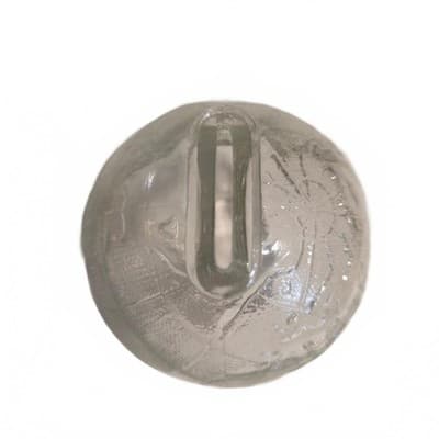 Vintage Clear Glass Globe Coin Bank Embossed World Map Still Bank 4” - Thumbnail 7
