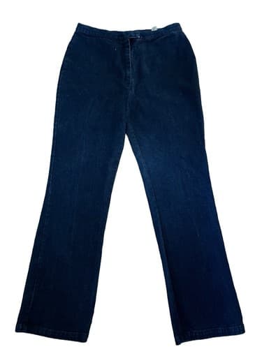Vintage Y2K J Crew High Waisted Jeans Great Flattering Fit Waist 32” Dark Wash - Thumbnail 3