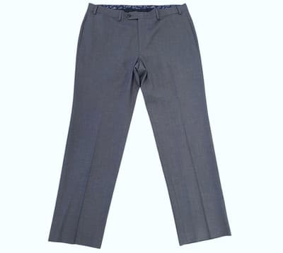 36x30 Men’s RALPH LAUREN Gray Modern Fit Slacks Tapered Leg Pants Flat Front - Thumbnail 5