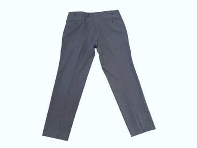 36x30 Men’s RALPH LAUREN Gray Modern Fit Slacks Tapered Leg Pants Flat Front - Thumbnail 7