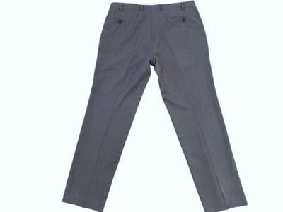 36x30 Men’s RALPH LAUREN Gray Modern Fit Slacks Tapered Leg Pants Flat Front - Thumbnail 2