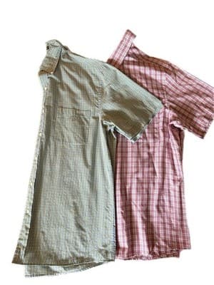 2 Size Large Saddlebred Men’s Plaid Summer Shirts Red Green Blue Yellow Spring - Thumbnail 2