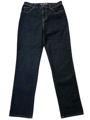 Gloria Vanderbilt Denim Blue Jeans Size 6 Average Dark Wash Pants - Thumbnail 6