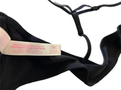 34C Victorias Secret Soft Black Bra Smooth Cups Wear Everywhere Push Up Lingerie - Thumbnail 4