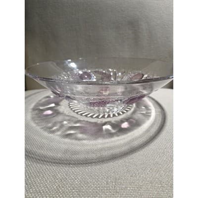 VTG Westmoreland Della Robbia Flashed Glass 12" Belled Bowl Fruit Centerpiece - Thumbnail 2