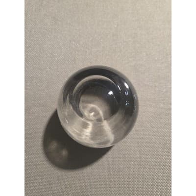 Vintage Silver Fade Roly Poly Glasses Embossed Grape Caddy Set of 8 MCM Barware - Thumbnail 4
