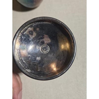 Vintage Mixed Silver Plate Barware Lot of 3 A.L. Randall Spain & Leonard MCM - Thumbnail 6