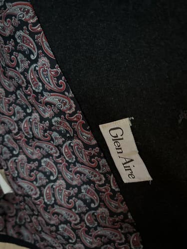 Vintage Women’s Jacket By Glen Aire Paisley Lining Double Breasted 1980’s Blazer - Thumbnail 8
