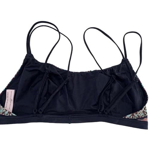 Victoria’s Secret Bralette Black Small Boho Bohemian Prairie Strappy Lingerie - Thumbnail 3