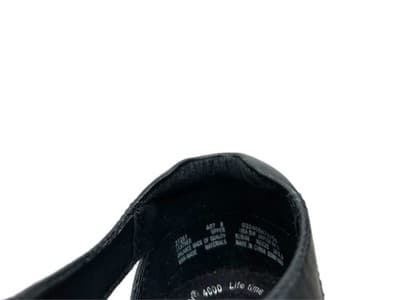Shoes Women’s COBBIES BLACK LEATHER 8W Wide Chunky Jesus Sandals Grunge Shoes - Thumbnail 4
