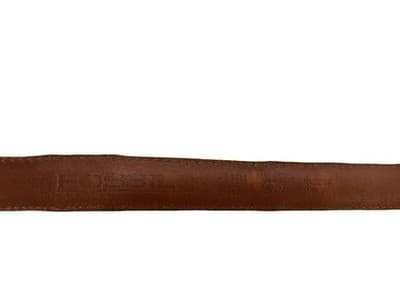 S FOSSIL Vintage Y2K Women’s Patchwork Stitched Boho Prairie Peasant Brown Belt - Thumbnail 7