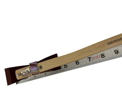White House Black Market Burgundy Skinny Bow Belt Moc Croc Leather Coquette XS/S - Thumbnail 6