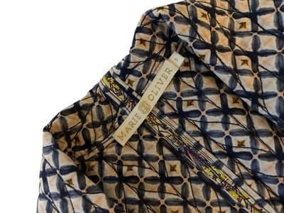 MARIE OLIVER WOMEN’S QUILTED COTTON VEST WITH BELT SMALL - Thumbnail 6
