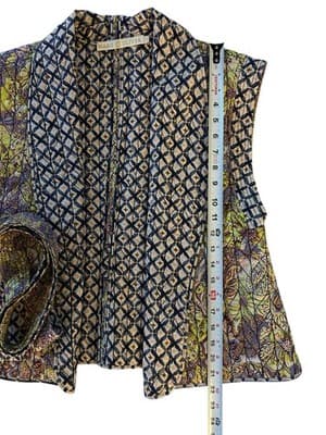 MARIE OLIVER WOMEN’S QUILTED COTTON VEST WITH BELT SMALL - Thumbnail 9