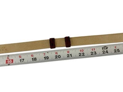 White House Black Market Burgundy Skinny Bow Belt Moc Croc Leather Coquette XS/S - Thumbnail 4