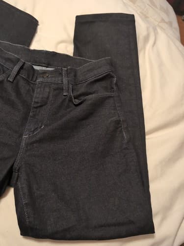 Joes Jeans Women 29 Blue Dark Wash The Brixton Straight Leg Mid Rise Stretch - Thumbnail 6