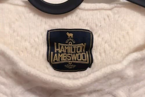 Cozy Fisherman Cream Knit Sweater, Fall Luxury, Cottage Farm Vibes PTP 19 Small - Thumbnail 3