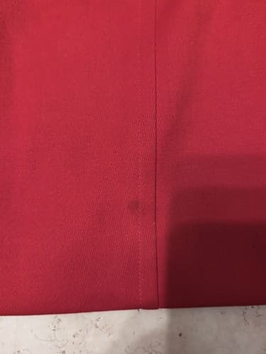 Vintage Ralph Lauren 100% Wool Skirt Size 12 Red Lined Made In Italy - Thumbnail 4