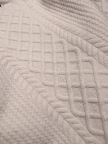 Cozy Fisherman Cream Knit Sweater, Fall Luxury, Cottage Farm Vibes PTP 19 Small - Thumbnail 8