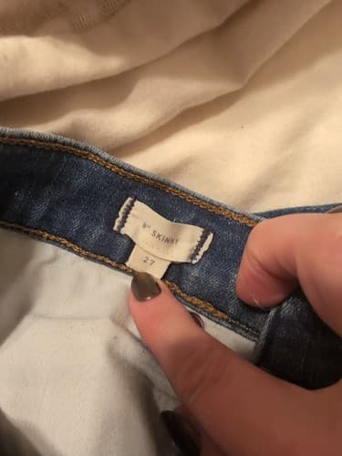 Madewell Women's Blue Denim Jeans 8'' Skinny Size 27 Ankle Pants Classic - Thumbnail 5