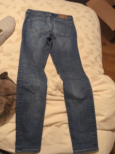 Madewell Women's Blue Denim Jeans 8'' Skinny Size 27 Ankle Pants Classic - Thumbnail 6