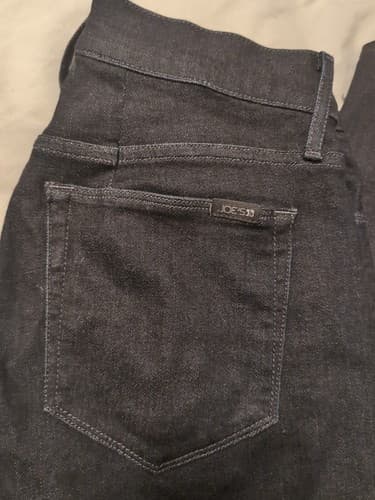 Joes Jeans Women 29 Blue Dark Wash The Brixton Straight Leg Mid Rise Stretch - Thumbnail 2
