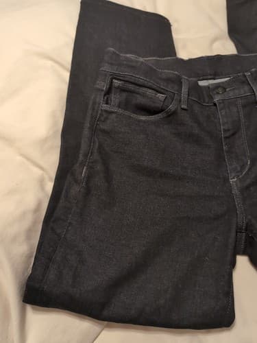 Joes Jeans Women 29 Blue Dark Wash The Brixton Straight Leg Mid Rise Stretch - Thumbnail 5