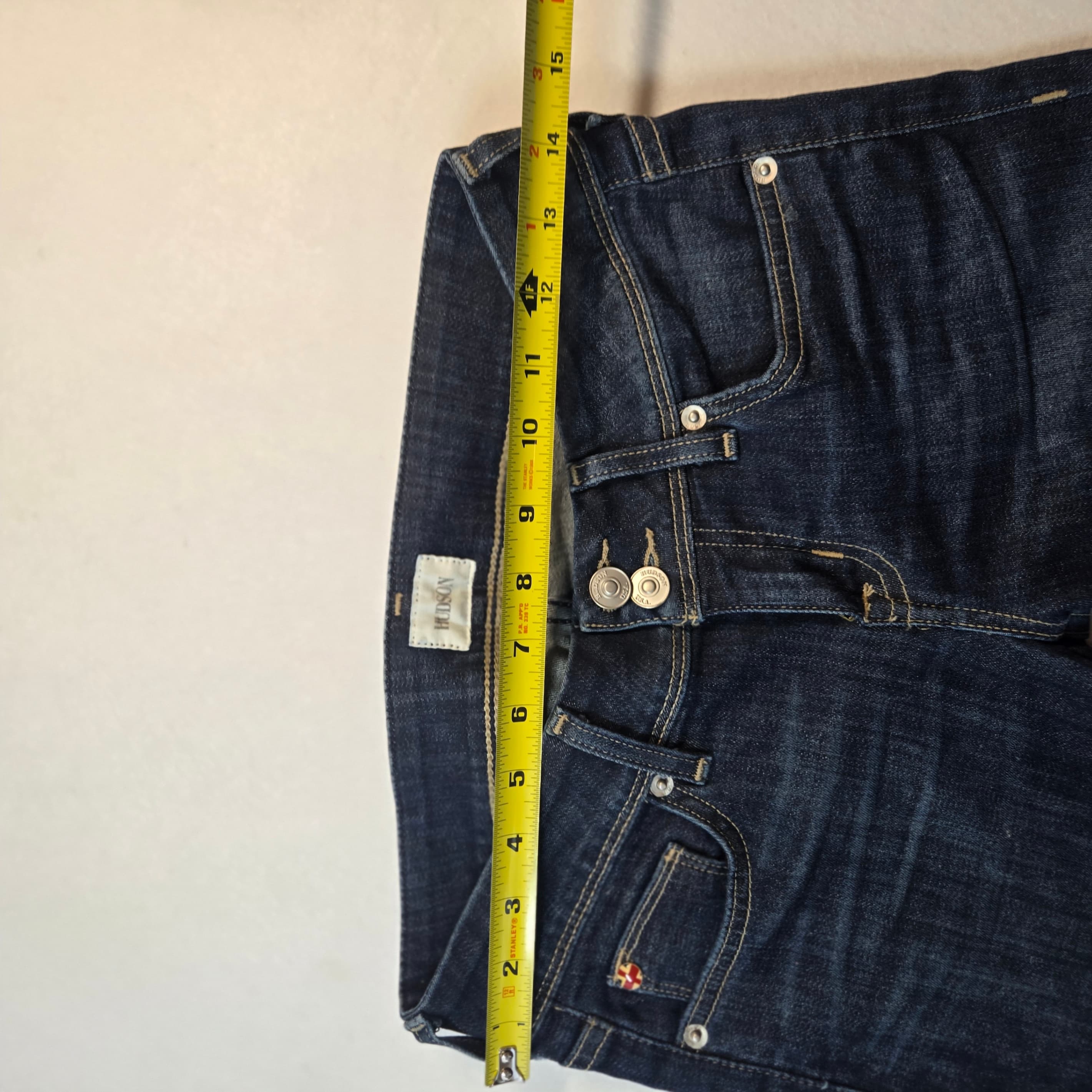 Hudson Women's Denim Jeans with Flap Pockets - Thumbnail 5