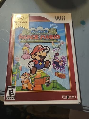 Super Paper Mario - Nintendo Selects - Wii -
