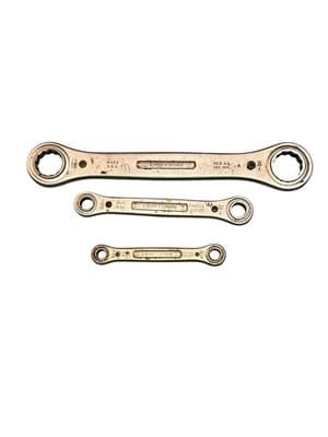 VTG 3pc Craftsman 12pt SAE Ratchet Double Box End Wrench Set 1/4"– 3/87/8" ✭USA✭ - Thumbnail 3