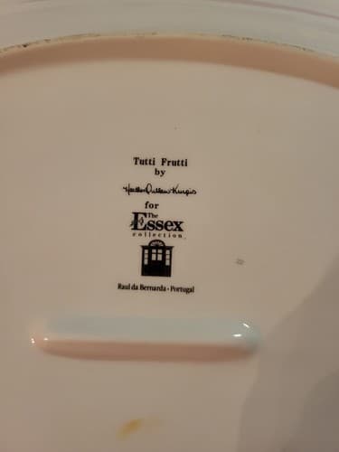 Essex Collection Tutti Frutti Rad Pear & Grape Large Platter 16" - Thumbnail 4