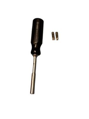 Snap On-Magna Tip, Stubby, 1/4” Hex-Driver Handle, Good “Vintage” Condition-USA- - Thumbnail 5