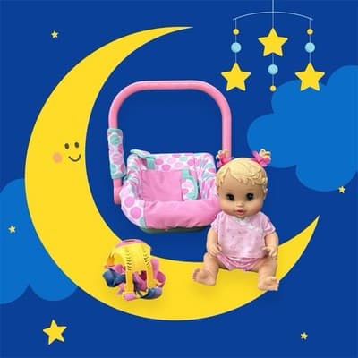 2006 Hasboro Baby Alive Sip N Slurp Doll Blonde Hair Pretend Play