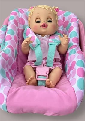 2006 Hasboro Baby Alive Sip N Slurp Doll Blonde Hair Pretend Play - Thumbnail 4