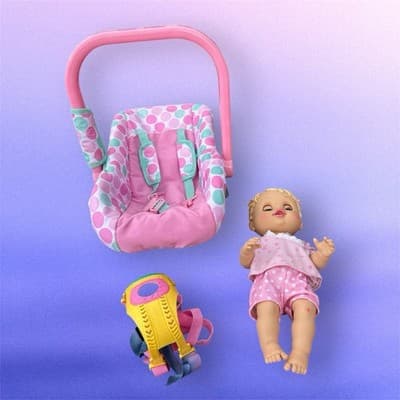 2006 Hasboro Baby Alive Sip N Slurp Doll Blonde Hair Pretend Play - Thumbnail 2