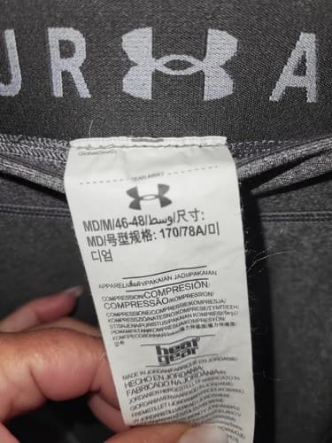 Under Armour Women's HeatGear Color Blocked Ankle Crop Size M - Thumbnail 4