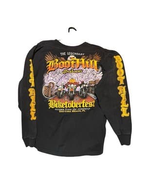 Vintage 1996 Biketobetfest Long Sleeve St T Shirt (XL) Daytona Beach Bike