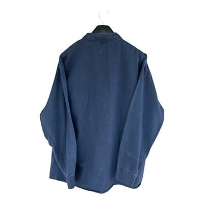 AGO Mens Collared Workshirt Long Sleeve Button Down ARC/FR Size L - Thumbnail 2