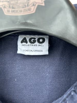AGO Mens Collared Workshirt Long Sleeve Button Down ARC/FR Size L - Thumbnail 5