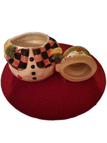 Homes For Holiday Snowman Cookie Jar - Thumbnail 3