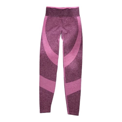 PINK Victoria’s Secret Size XS Pink Seamless Leggings High Waist Full Length - Thumbnail 4