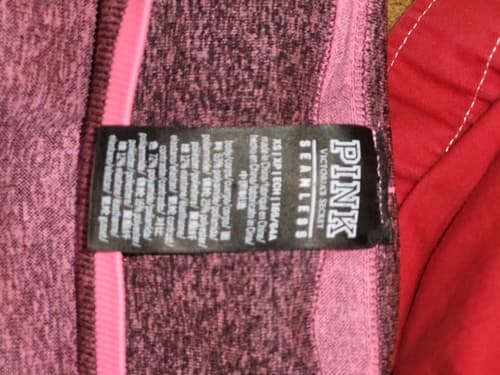 PINK Victoria’s Secret Size XS Pink Seamless Leggings High Waist Full Length - Thumbnail 6