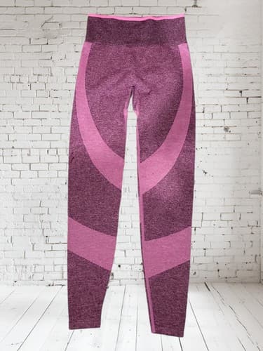 PINK Victoria’s Secret Size XS Pink Seamless Leggings High Waist Full Length