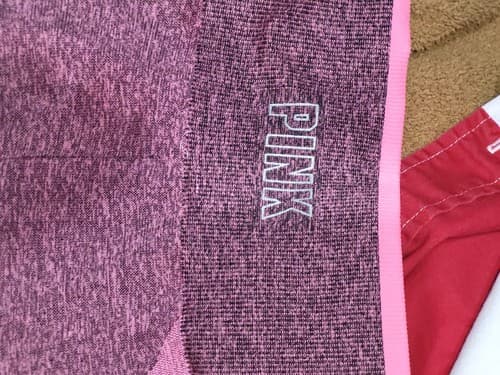 PINK Victoria’s Secret Size XS Pink Seamless Leggings High Waist Full Length - Thumbnail 5